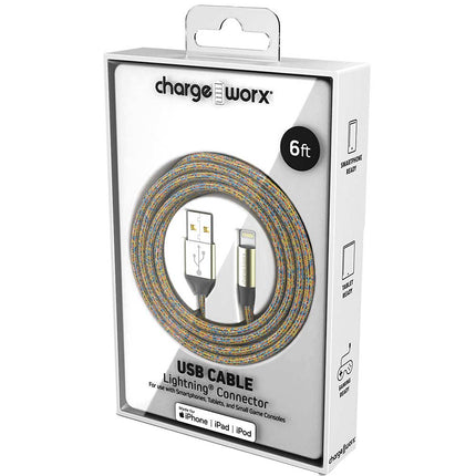 "Elements" 10 FT Lightning Cable, Multicolor
