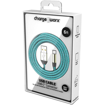 "Elements" 6 FT UCB-C Cable, Green