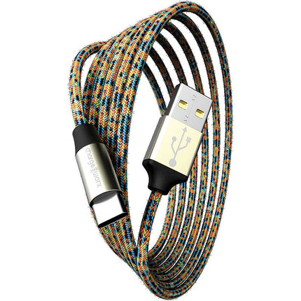 Elements 6 FT UCB-C Cable, Multicolor