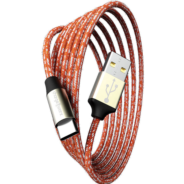 Elements 6 FT UCB-C Cable, Orange