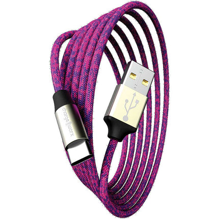 Elements 6 FT UCB-C Cable, Violet