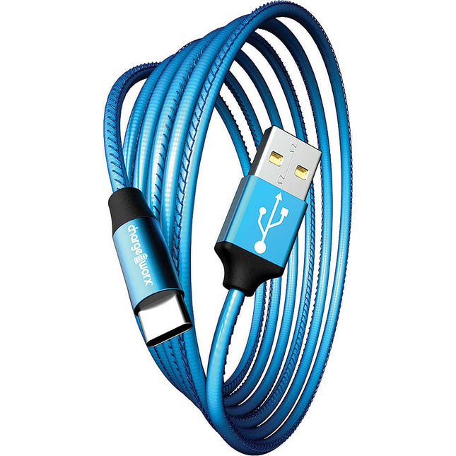 ColorCords 6 FT UCB-C Cable, Blue