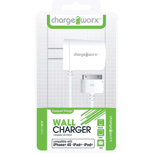 CX1501WH 30-Pin Wall Charger, White