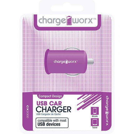 CX2000VT USB Car Charger, Purple