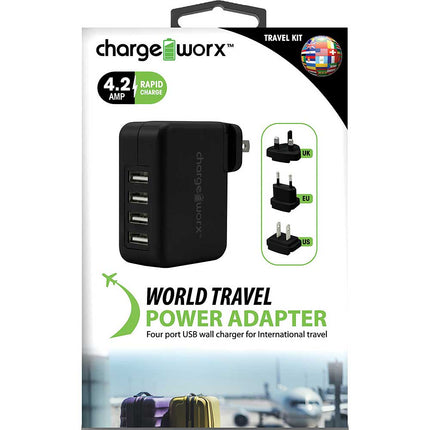 CX2509BK 2.1Amp Dual USB Wall Charger, Black