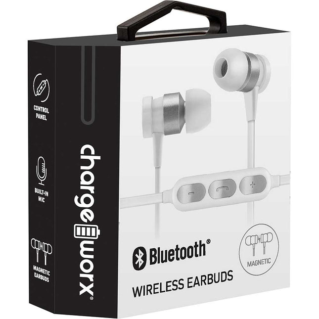 Wireless Earbuds, White