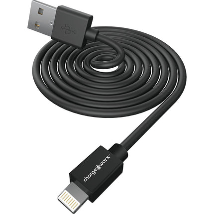 3ft Lightning Sync & Charge Cable, Black