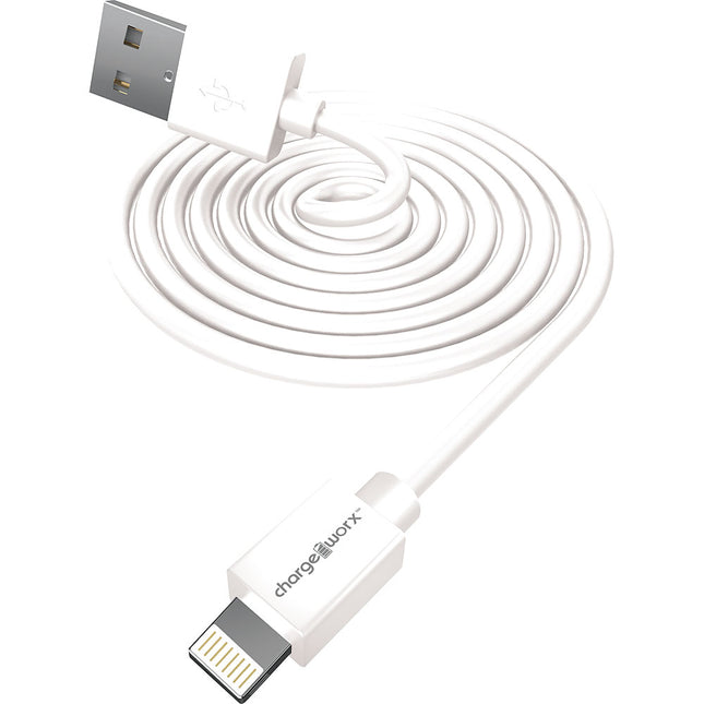 10ft Lightning Sync & Charge Cable, White