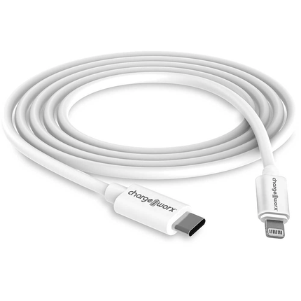 Power Delivery Lightning to UCB-C 10ft Cable, White