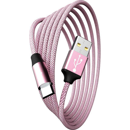 6 FT Micro USB Cable, Light Pink