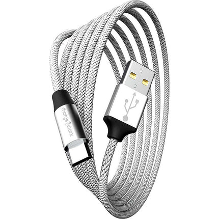 6 FT Micro USB Cable, Silver