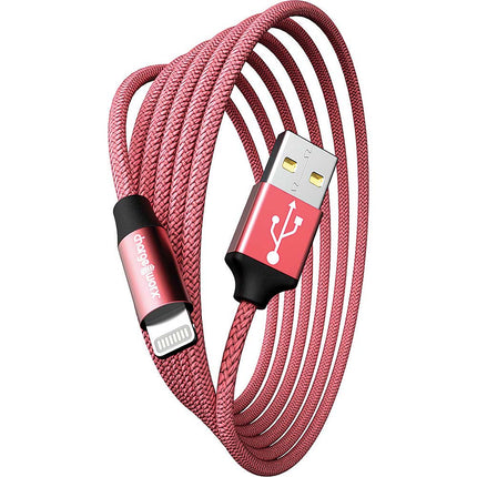 6 FT Lightning Cable, Coral