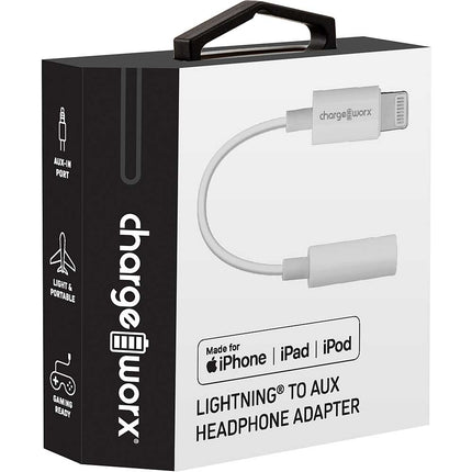 3” Lightning to Aux Headphone Adapter