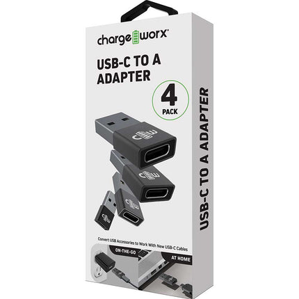 UCB-C to A Adapter, 4 Pack