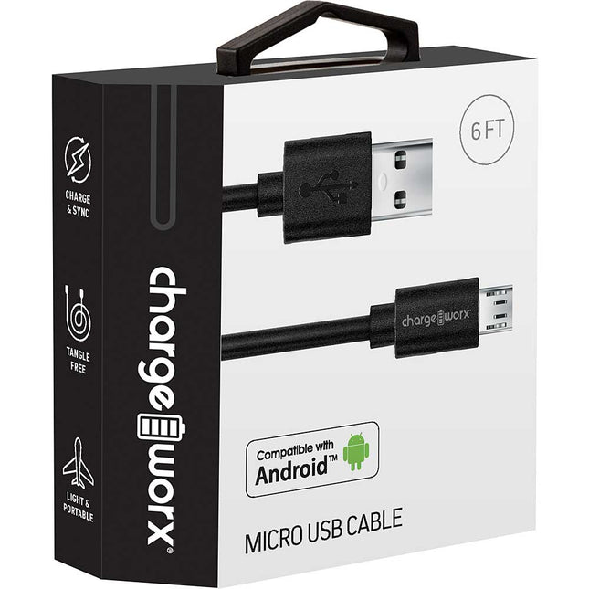 6 FT Micro USB Cable