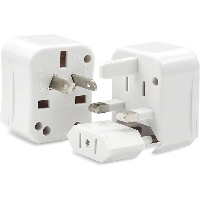 International Travel Adapter, White