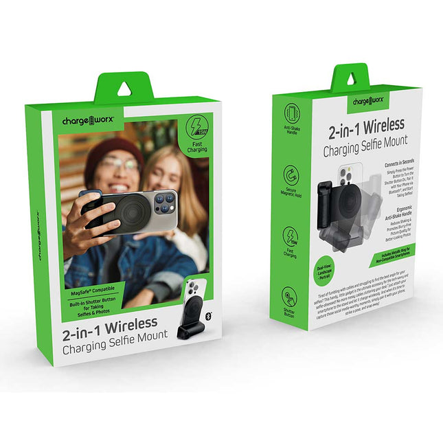 Smartphone Camera Stabilizer With A Built-In Wireless Charging Stand For Magsafe®
