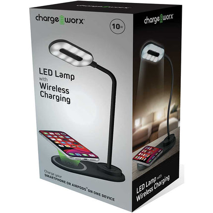 LED Lamp w/Wireless Charging