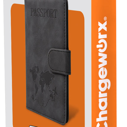 PASSPORT WALLET WITH FIND MY TRACKING