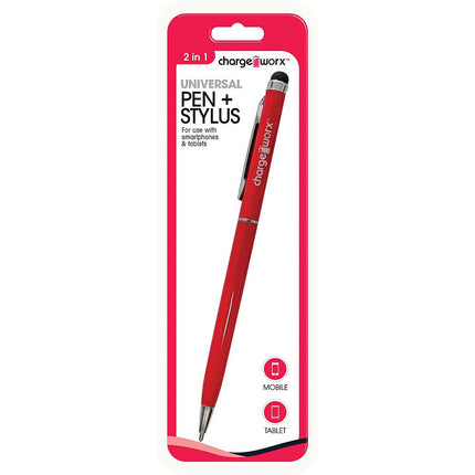 CX6007BK Stylus 2in1 Pen & Stylus, Red