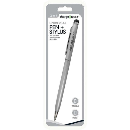 CX6007SL Stylus 2in1 Pen & Stylus, Silver