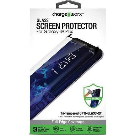 Screen Protector for Galaxy S9 Plus, Black