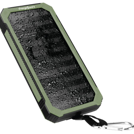 15000MAH SOLAR POWERBANK WITH DUAL USB PORTS