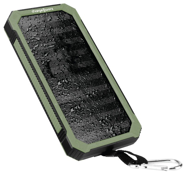 15000MAH SOLAR POWERBANK WITH DUAL USB PORTS
