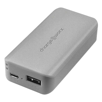 4000 mAh Pre-Charged & Ready to Use Power Bank, Silver