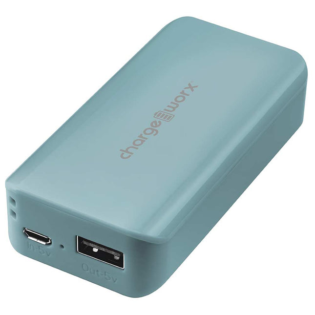 4000 mAh Pre-Charged & Ready to Use Power Bank, Teal