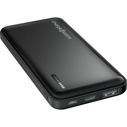 5000mAh Dual USB Slim Power Bank, Black