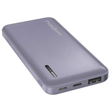 5000mAh Dual USB Slim Power Bank, Lavender