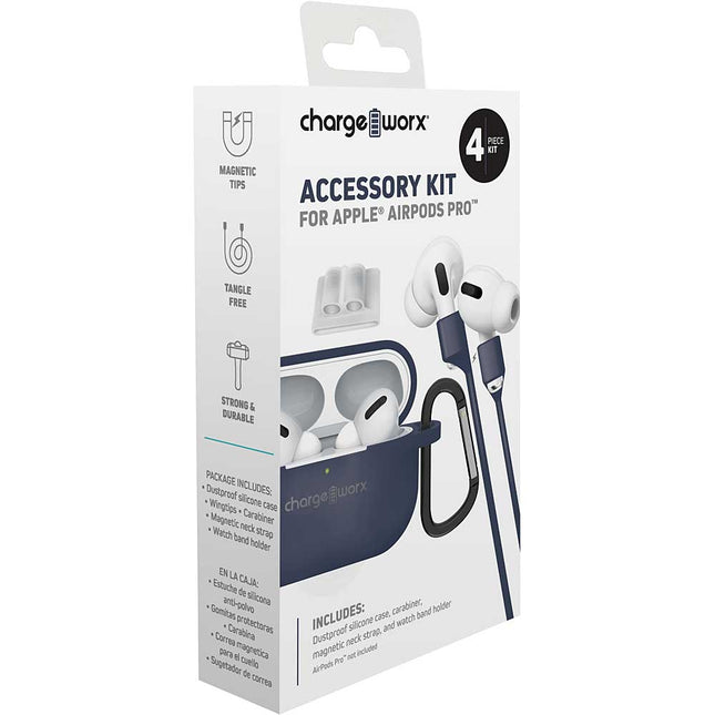 ACCESSORY KIT For Apple® AirPods®, Dark Blue