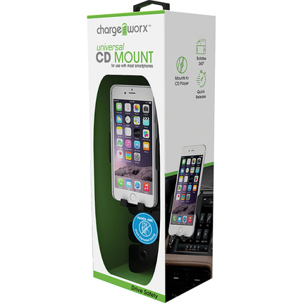 CD Slot Phone Holder Mount