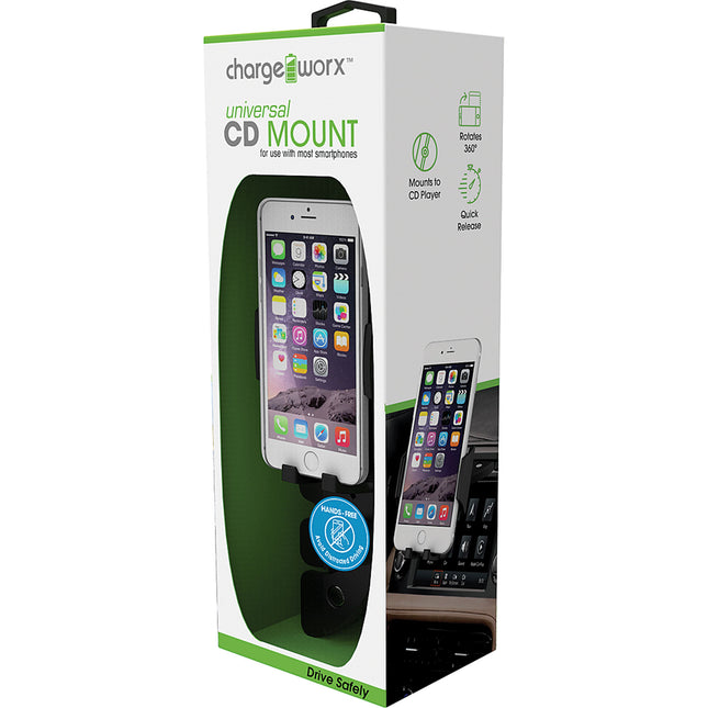 CD Slot Phone Holder Mount