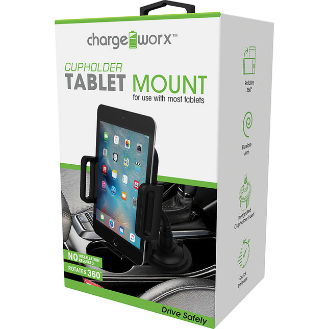 Flexible Tablet Cupholder Mount