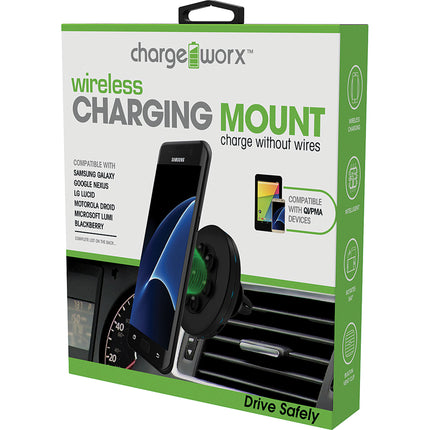 Wireless Charging Air Vent Clip Suction Mount