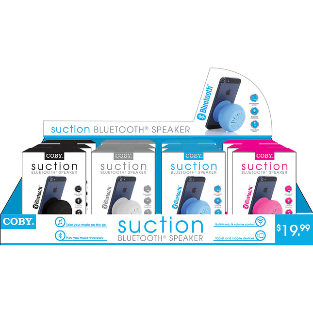 CBBTSUCASTPDQ Suction Bluetooth Speaker