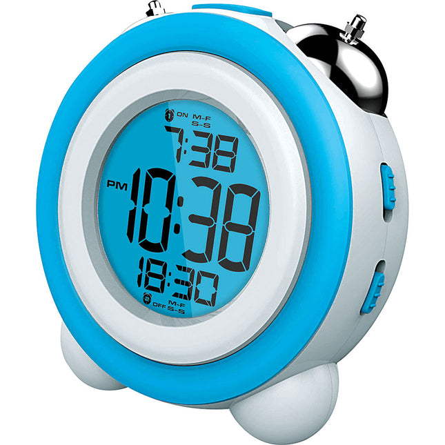 Uprise Alarm Clock, Blue