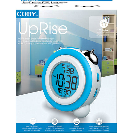 Uprise Alarm Clock, Blue