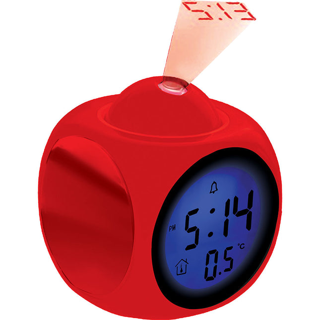 Uprise Alarm Clock, Red