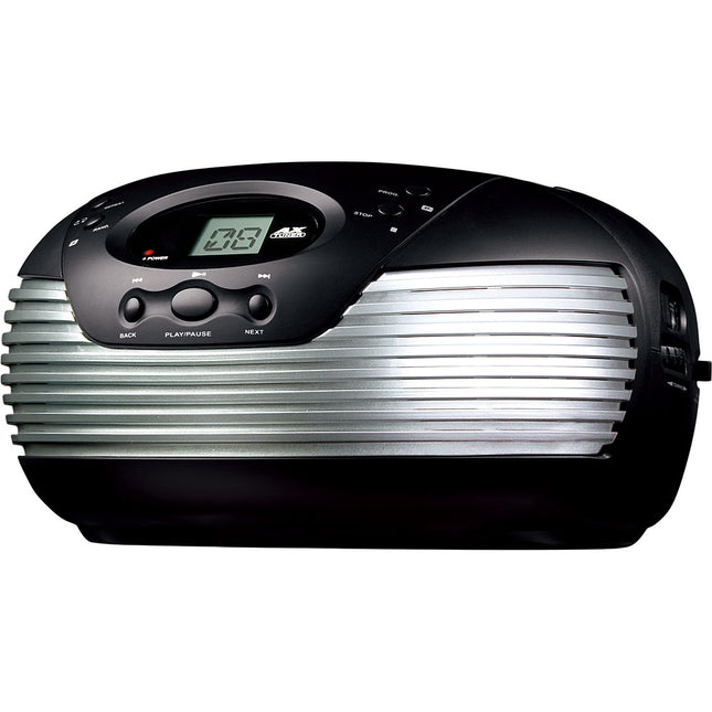 CD Micro System w/ AM/FM Tuner, Silver