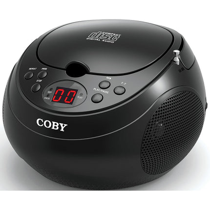CBCD-BLK CD Portable Boombox, Black