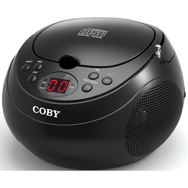 CBCD-BLK CD Portable Boombox, Black