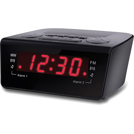 CBCR-102-BLK Digital Alarm Clock
