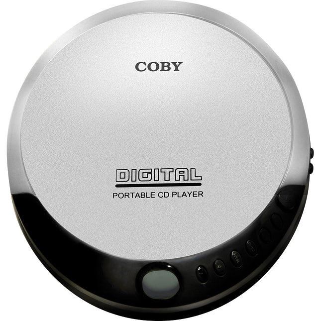 CD-190-SLV Portable Compact CD Player, Silver