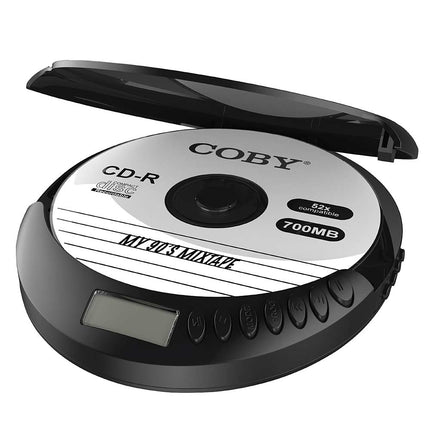 WIRELESS ANTI-SKIP CD PLAYER, BLACK