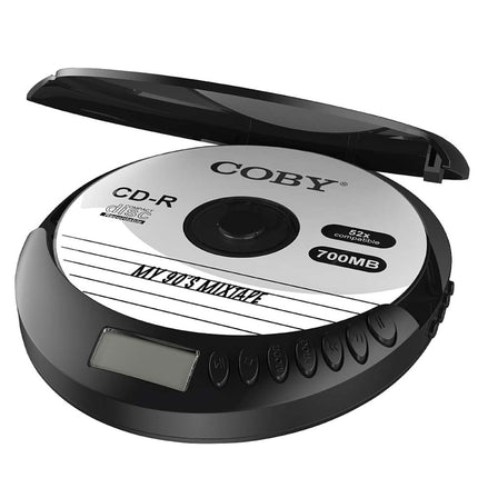 WIRELESS ANTI-SKIP CD PLAYER, BLACK