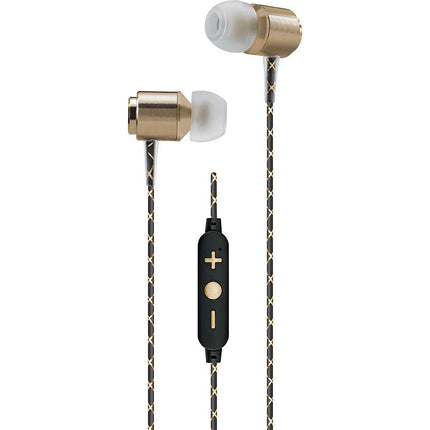 Metal Wireless Earbuds, Gold