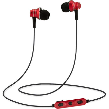 Wireless Bluetooth®  Earbuds, Red